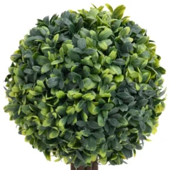 VIDAXL Plantes De Buis Artificiel 2 Pcs Avec Pots Boule Vert 56 Cm 10 VIDAXL Plantes De Buis Artificiel 2 Pcs Avec Pots Boule Vert 56 Cm -Jardalis Soldes Magasin 11f753ca57a336ae