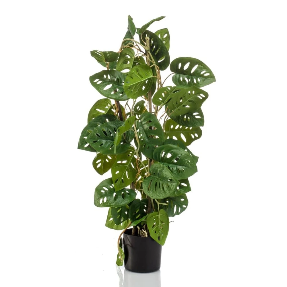 Emerald Monstera Artificiel Monkey 75 Cm En Pot 1 Emerald Monstera Artificiel Monkey 75 Cm En Pot