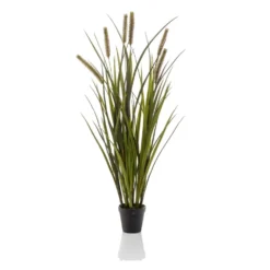 Emerald Herbe De Quenouilles Artificielle 85 Cm En Pot