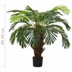 VIDAXL Palmier Cycas Artificiel Avec Pot 90 Cm Vert -Jardalis Soldes Magasin 44295ef9c7fe6a2c