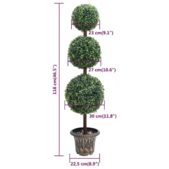 VIDAXL Plante De Buis Artificiel Avec Pot Forme De Boule Vert 118 Cm 9 VIDAXL Plante De Buis Artificiel Avec Pot Forme De Boule Vert 118 Cm -Jardalis Soldes Magasin 55a6703e8ef1676b