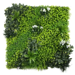 Mur Végétal Artificiel Clematis - 1m X 1m