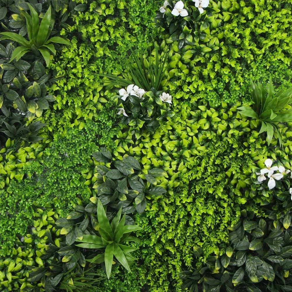 Mur Végétal Artificiel Clematis - 1m X 1m 2 Mur Végétal Artificiel Clematis - 1m X 1m – Image 2