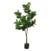 ATMOSPHERA Plante Artificielle Ficus Lyrata En Pot H 180 Cm