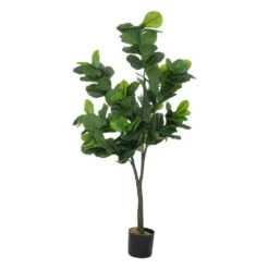 ATMOSPHERA Plante Artificielle Ficus Lyrata En Pot H 180 Cm