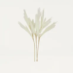 Plumeau Artificiel Crème 110cm Lot De 3