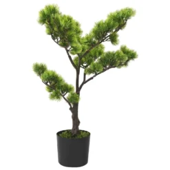 VIDAXL Bonsaï De Pin Artificiel Avec Pot 60 Cm Vert -Jardalis Soldes Magasin d50a9b2770e98d2f